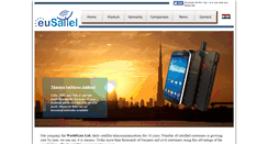 Desktop Screenshot of eusattel.com